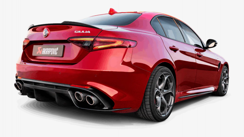 Photo of Akrapovic Evolution Line Titanium Exhaust for the Alfa Romeo Giulia Quadrifoglio - Image 4